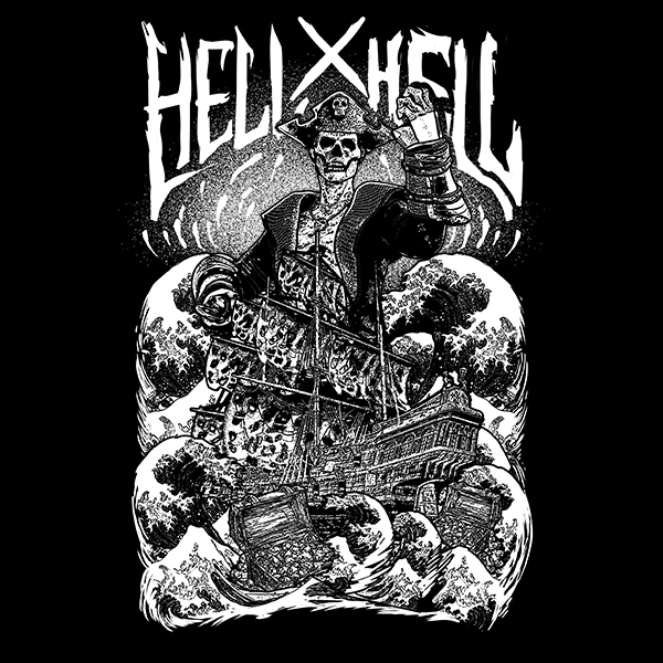 HellxHell Pirate Thief T-shirt